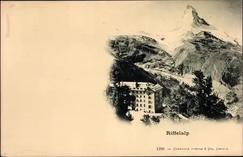 Ak Zermatt Kanton Wallis, Riffelalp, Matterhorn