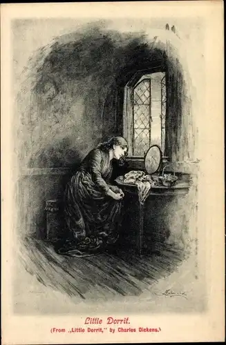 Künstler Ak Little Dorrit, Charles Dickens