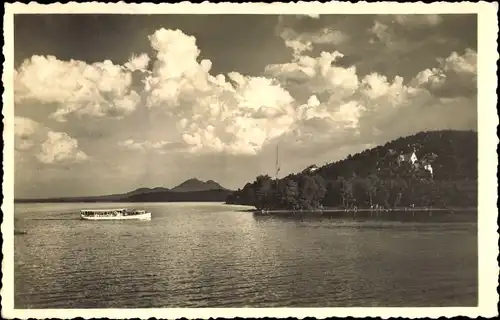 Ak Lazne Doksy Hirschberg am See Region Reichenberg, Stare Splavy, Seepartie