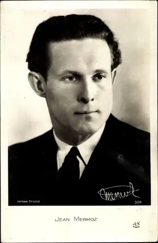 Ak Pilot Jean Mermoz, Flugpionier, Portrait