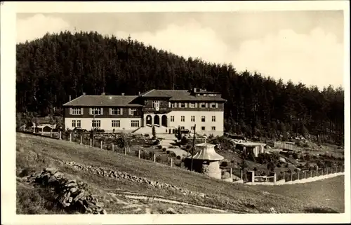 Ganzsachen Ak Lipnice nad Sázavou Lipnitz an der Sasau Region Hochland, Detska ozdravovna