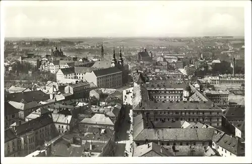 Ak Olomouc Olmütz Stadt, Blick auf den Ort