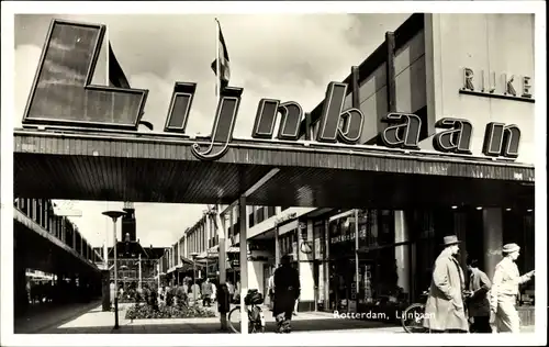 Ak Rotterdam Südholland Niederlande, Lijnbaan