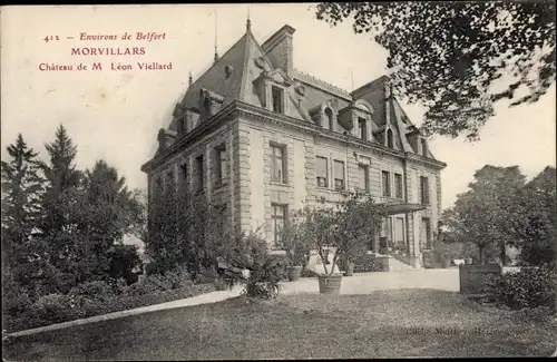 Ak Morvillars Territoire de Belfort, Chateau de M. Leon Viellard