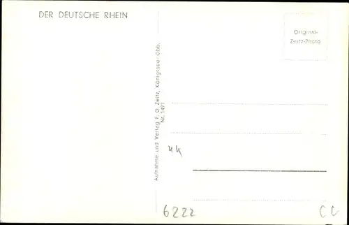 Ak Rüdesheim am Rhein, Stadt mit St. Hildegard Kloster