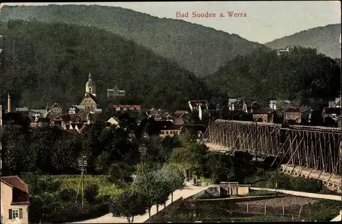 Ak Bad Sooden Allendorf an der Werra Hessen, Totale