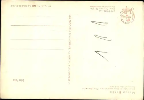 Ak Schauspielerin Marga Barbu, Portrait