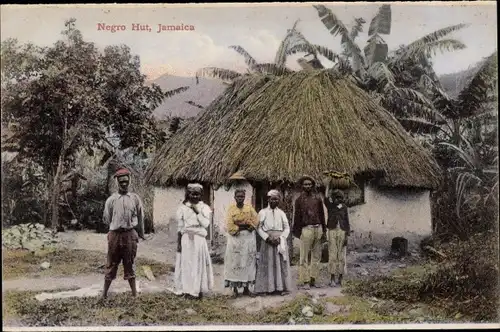 Ak Jamaica Jamaika, Negro Hut