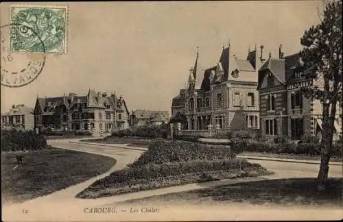 Ak Cabourg Calvados, Les Chalets