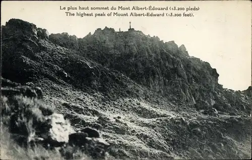 Ak Mont Albert Edouard Papua Neu Guinea, Le Sommet, Missionnaires du Sacre Coeur