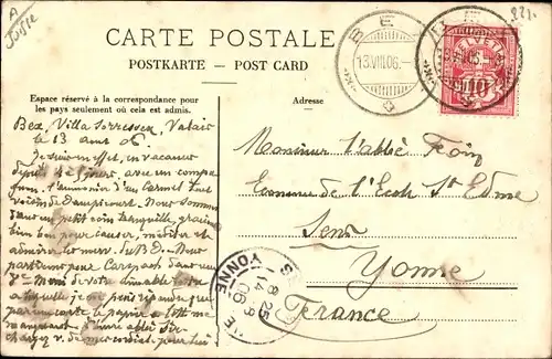 Ak Bex Kanton Waadt, Vue générale