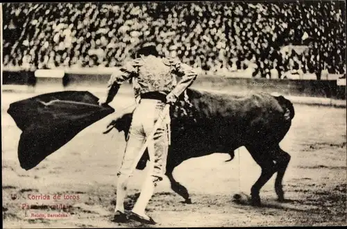 Ak Corrida de Toros, Stierkampf, Torero