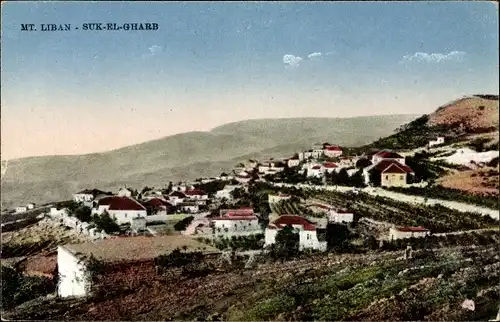 Ak Suk al Gharb Libanon, Mt. Liban, Panorama