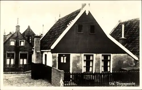 Ak Urk Flevoland Niederlande, Dorpsgezicht