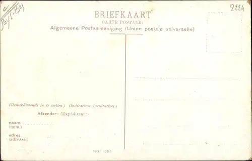 Ak Rotterdam Südholland Niederlande, Pompenburgsingel