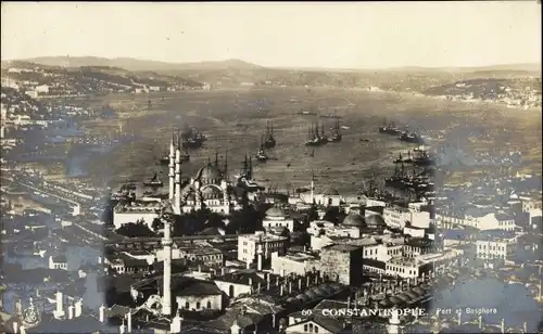 Ak Konstantinopel Istanbul Türkei, Port et Bosphore