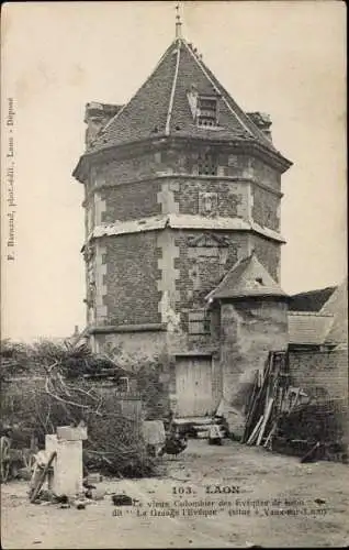 Ak Laon Aisne, Le vieux Colombier des Eveques