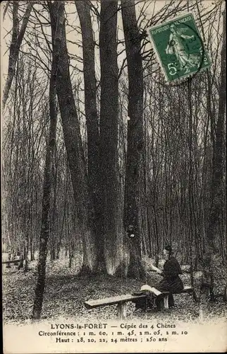 Ak Lyons la Forêt Eure, Cepee des 4 Chenes