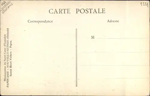Ak Papua Neuguinea, Les debuts de la Station d'Ouroun, Missionnaires du Sacre Coeur