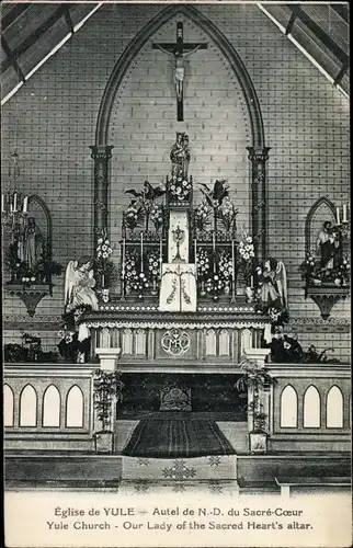Ak Yule Papua Neuguinea, Missionskirche, Altar