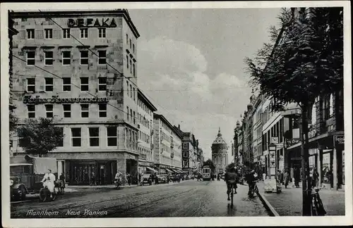 Ak Mannheim in Baden Württemberg, Neue Planken, Geschäfte, DEFAKA