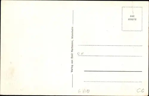 Ak Mannheim in Baden Württemberg, Neue Planken, Geschäfte, DEFAKA