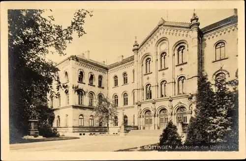 Ak Göttingen in Niedersachsen, Auditorium der Universität