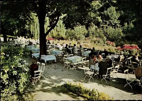 Ak Breitscheid Ratingen Nordrhein Westfalen, Gaststätte Krummenweg, Inh. J. Doerenkamp, Terrasse