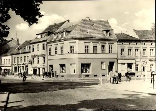 Ak Lübben im Spreewald, Breite Straße