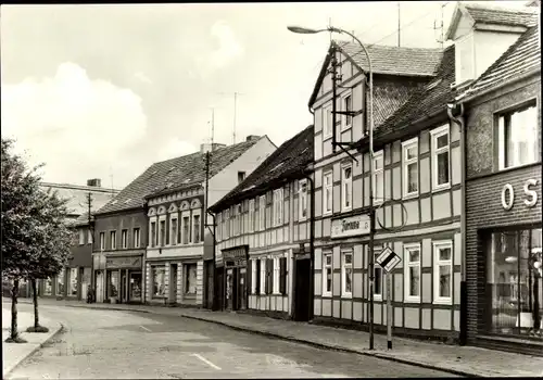 Ak Osterburg in der Altmark, Helmut Just Straße