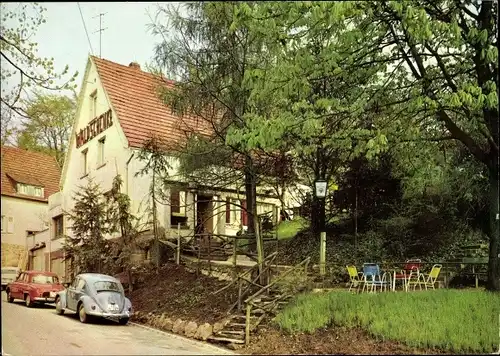 Ak Uerzig Ürzig an der Mosel, Waldschänke