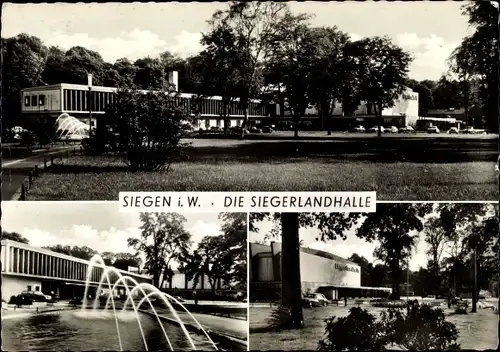 Ak Siegen in Westfalen, Siegerlandhalle