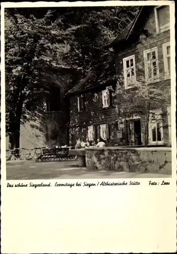 Ak Siegen in Westfalen, Eremitage