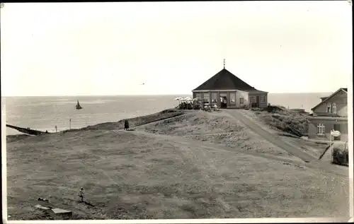 Foto Ak Norderney in Ostfriesland, Blick aufs Meer