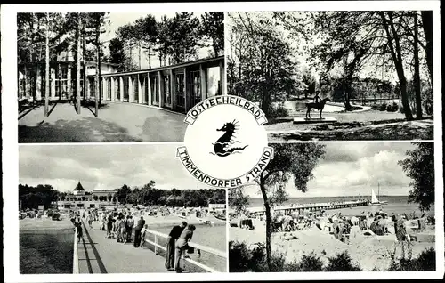 Foto Ostseebad Timmendorfer Strand, Trinkkurhalle, Landungsbrücke