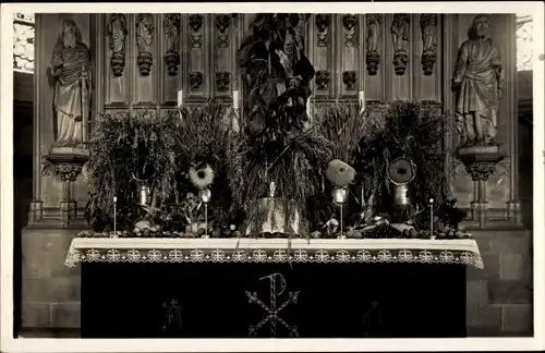 Ak Soest in Westfalen, Erntedank Altar in der Wiesenkirche