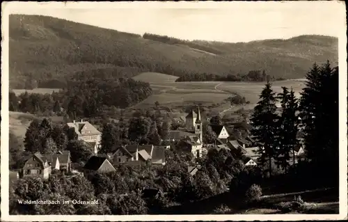 Ak Waldmichelbach Wald Michelbach im Odenwald Hessen, Teilansicht