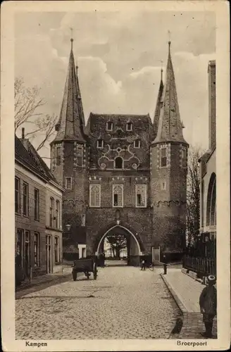 Ak Kampen Overijssel Niederlande, Broerpoort