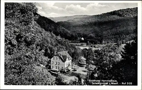 Ak Schalksmühle i. Westfalen, Hotel Hammerhaus, Wald