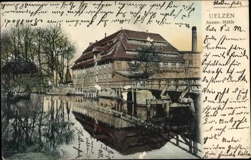 Ak Uelzen in Niedersachsen, Außenmühle