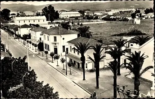 Ak Maison Blanche Algerien, Le Centre du Village