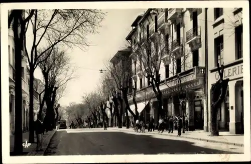 Ak Setif Algerien, Avenue Georges Clemenceau