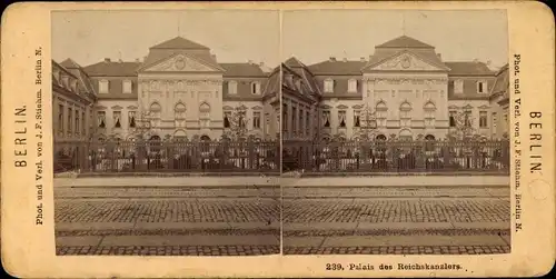 Stereo Foto Berlin, Palais des Reichskanzlers