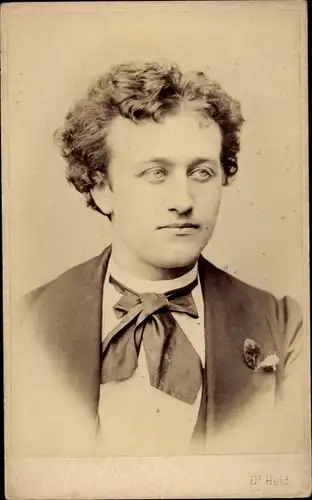 Foto Schauspieler Ernst Hartmann, Portrait