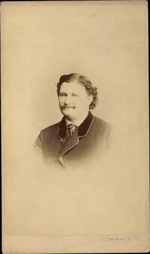 Foto Schauspieler Bernhard Baumeister, Portrait, Wien