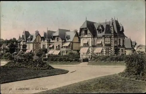 Ak Cabourg Calvados, Les Chalets