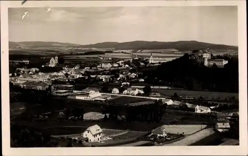 Ak Letovice Lettowitz Südmähren, Panorama