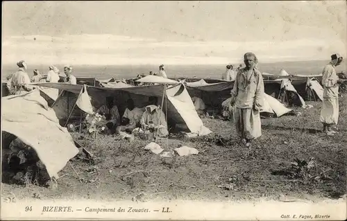 Ak Bizerte Tunesien, Campement des Zouaves