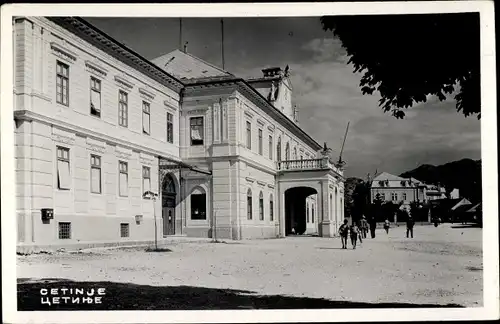 Ak Цетиње Cetinje Montenegro, Le Palais Royal