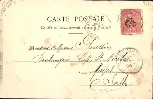 Ak Auxi le Chateau Pas de Calais; Grand' Place et Entree de la Rue d'Hesdin